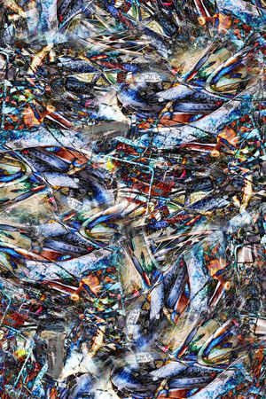 抽象印花华亿平台图片