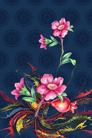 大花印花华亿平台图片