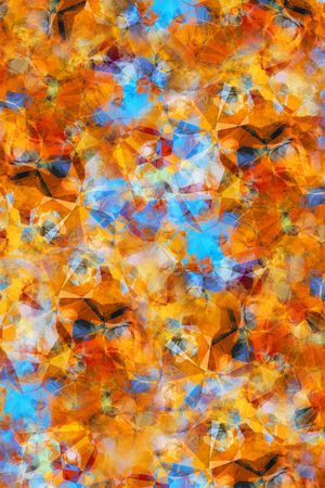 抽象印花华亿平台图片