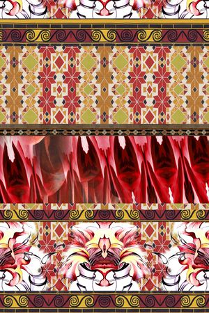 波西米亚印花华亿平台图片