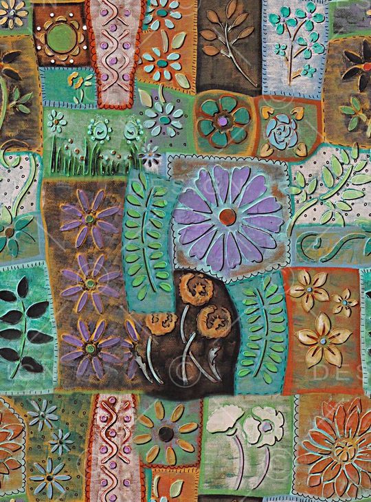 复古印花华亿平台图片