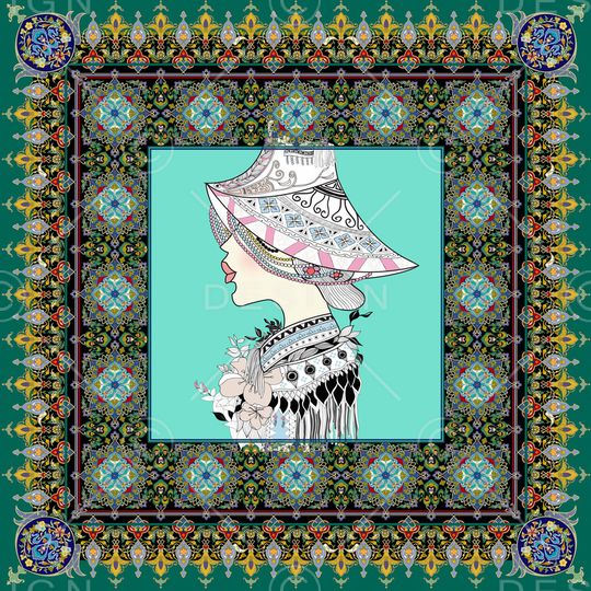 民族风印花华亿平台图片