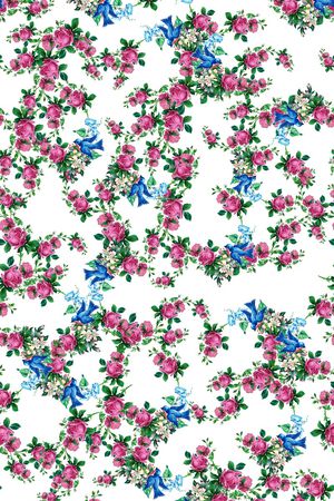 花朵印花华亿平台图片