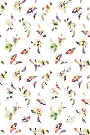 小碎花印花华亿平台图片