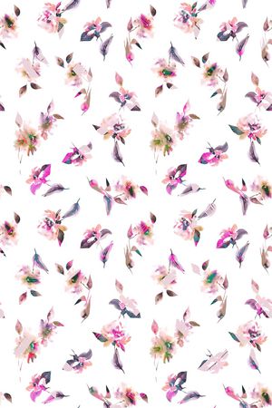 小碎花印花华亿平台图片