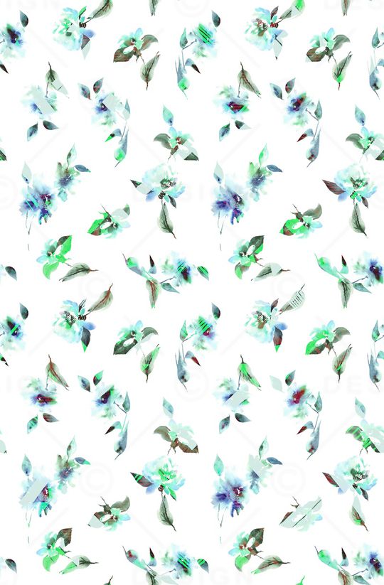 小碎花印花华亿平台图片