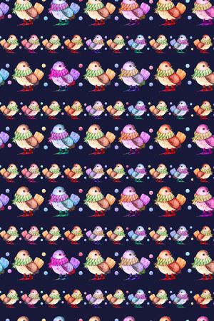 小鸟印花华亿平台图片