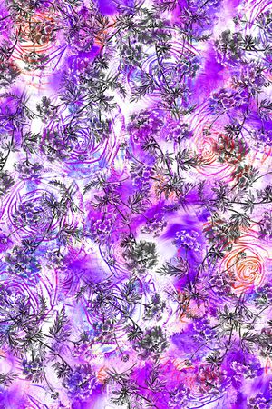 水彩印花华亿平台图片