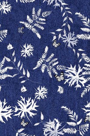 牛仔纹理印花华亿平台图片