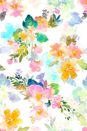 水彩印花华亿平台图片