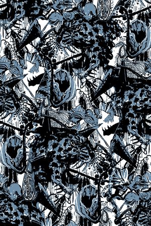 抽象纹理印花华亿平台图片