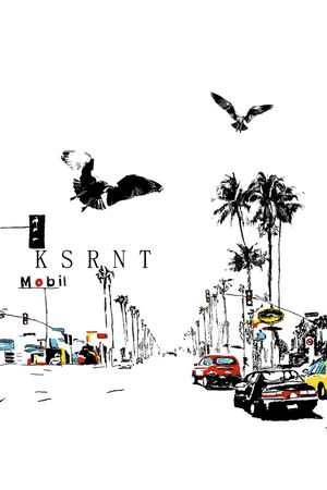 椰子树印花华亿平台图片