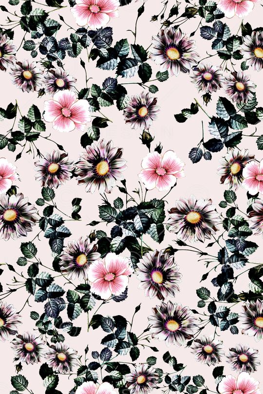 花朵印花华亿平台图片