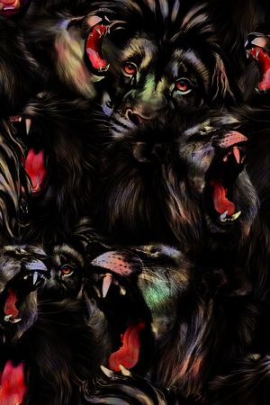 时尚前卫印花华亿平台图片