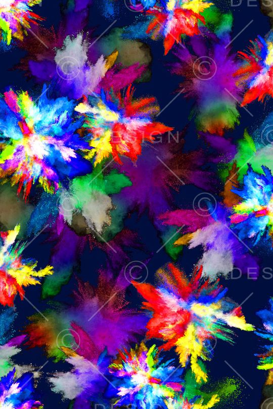 抽象画印花华亿平台图片