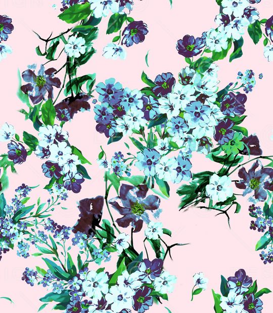 手绘印花华亿平台图片