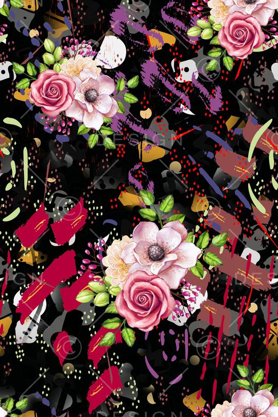 条纹印花华亿平台图片