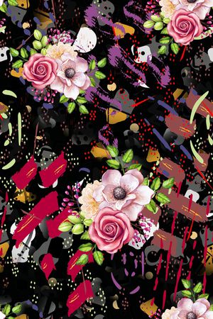 条纹印花华亿平台图片