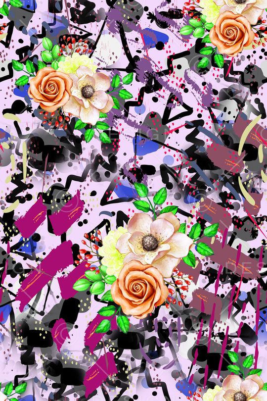 条纹印花华亿平台图片