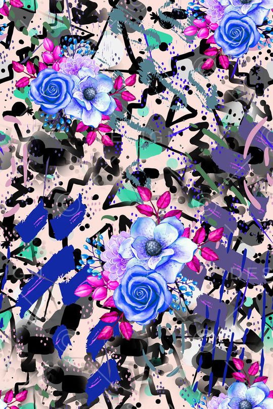 条纹印花华亿平台图片