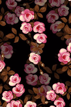 乱花印花华亿平台图片