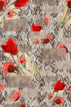 波西米亚印花华亿平台图片