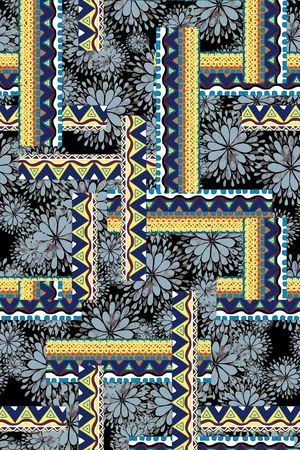 波西米亚印花华亿平台图片