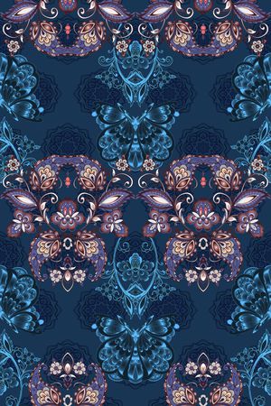 欧式印花华亿平台图片