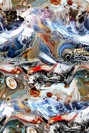 抽象印花华亿平台图片