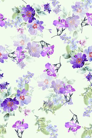 水墨印花华亿平台图片