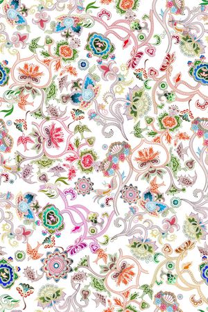 民族花印花华亿平台图片