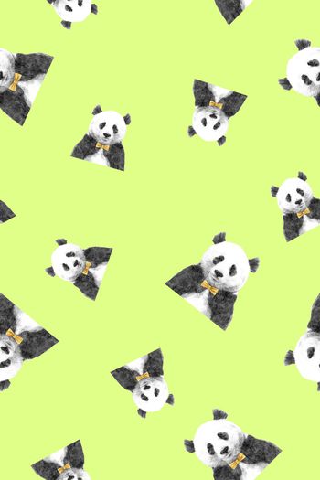 熊猫印花华亿平台图片