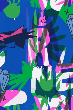 趣味印花华亿平台图片