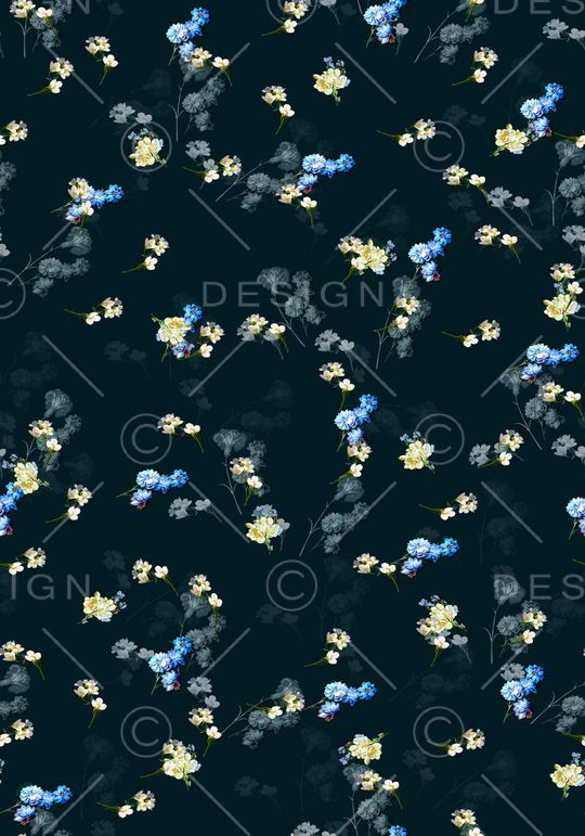 小碎花印花华亿平台图片