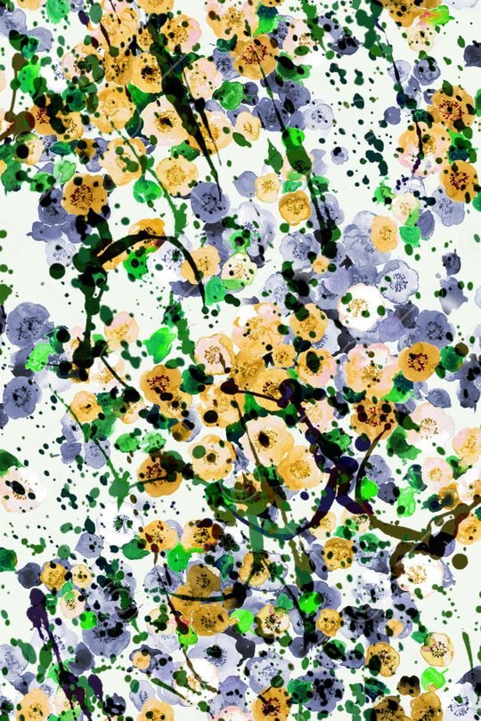 手绘印花华亿平台图片