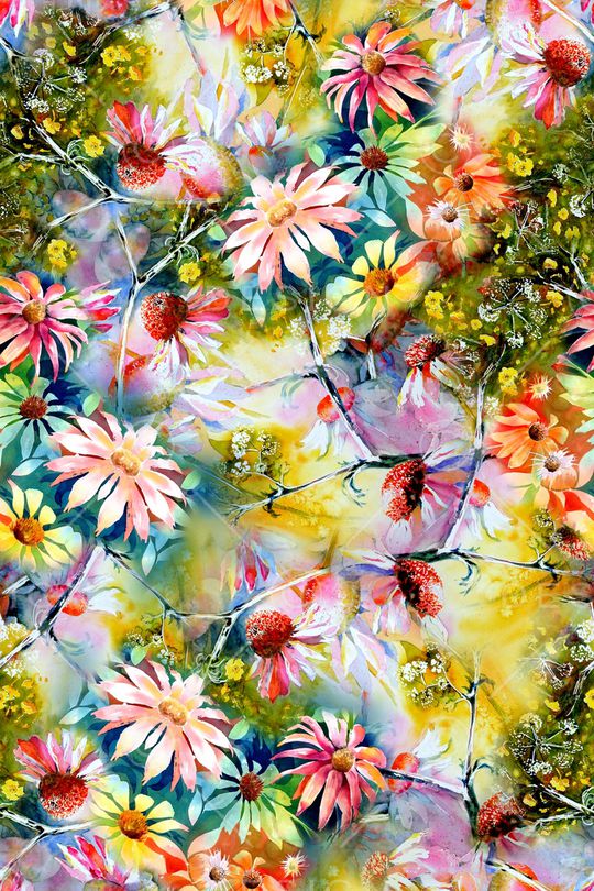 水彩印花华亿平台图片