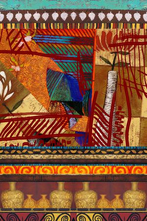 波西米亚印花华亿平台图片