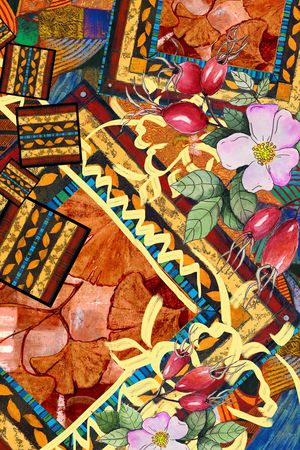 波西米亚印花华亿平台图片