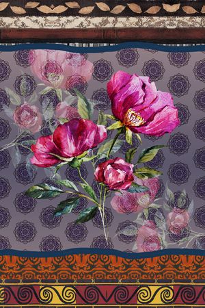 波西米亚印花华亿平台图片