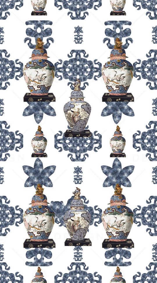 创意服装面料印花华亿平台图片