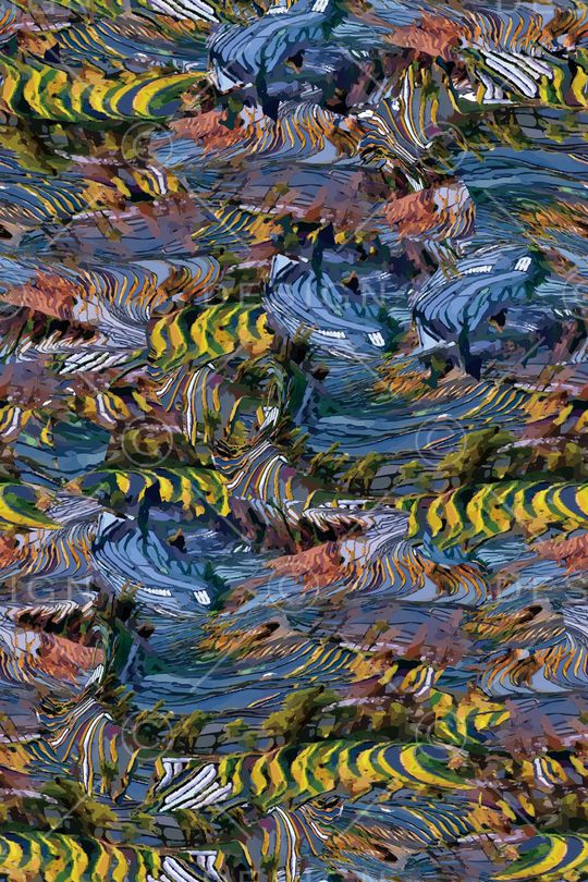 梯田印花华亿平台图片