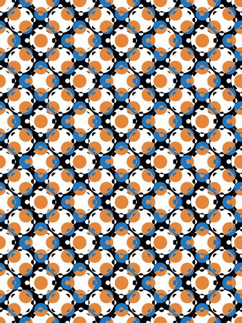 不规则几何印花华亿平台图片