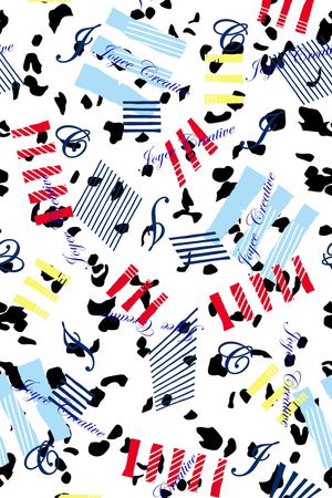 色块印花华亿平台图片