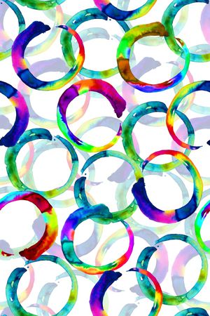 水彩花卉服装印花华亿平台图片