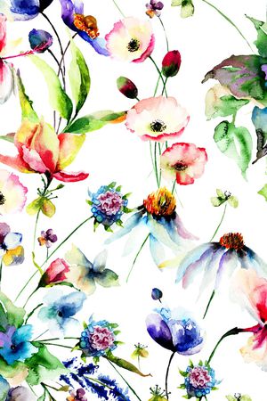 花朵印花华亿平台图片