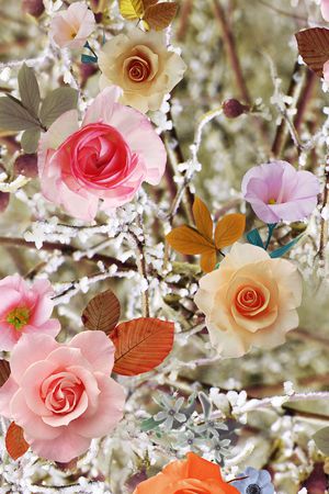 花朵印花华亿平台图片