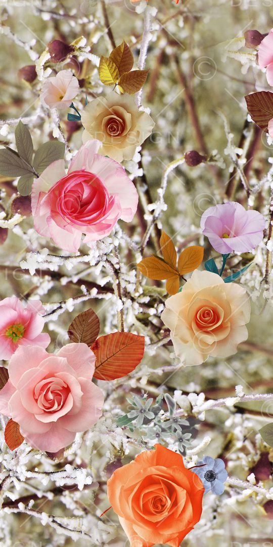 花朵印花华亿平台图片