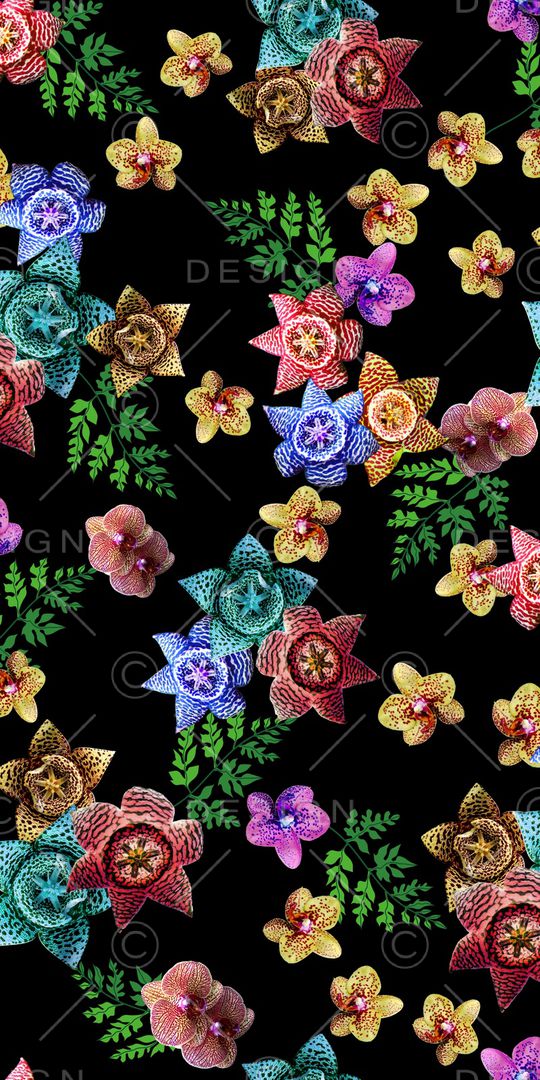 抽象印花华亿平台图片