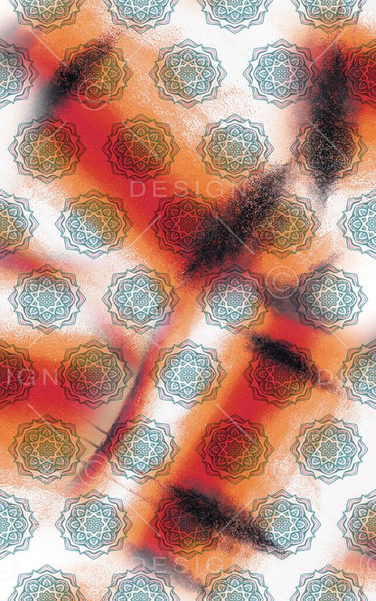 波西米亚印花华亿平台图片