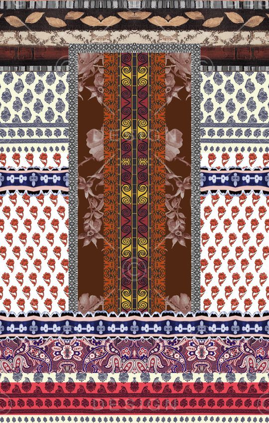 波西米亚印花华亿平台图片